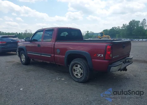 2004 Chevrolet Silverado 1500 Z71 from USA, damaged, VIN 1GCEK19T64E181326